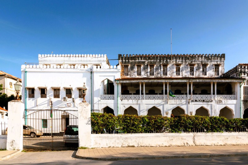 Exteriér Palácového muzea.