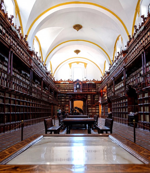 Palafoxiánská knihovna.