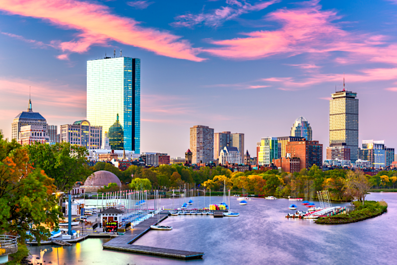 Panorama Bostonu.