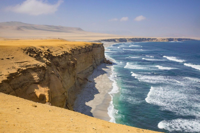 Národní rezervace Paracas.