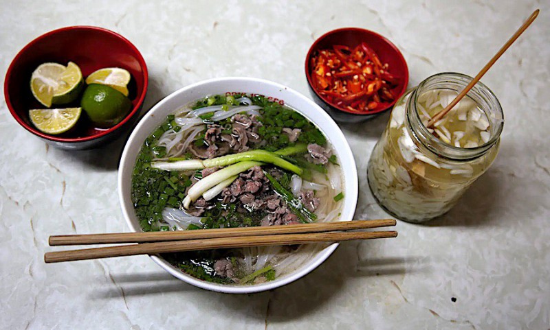 Vietnamské Pho Bo.