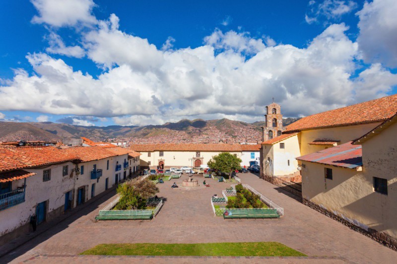 Náměstí Plaza San Blas.