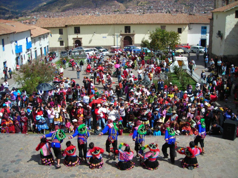 Karneval v Cuzcu.
