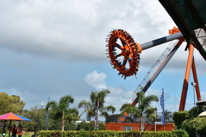 Zábavní park Rainbow´s End.
