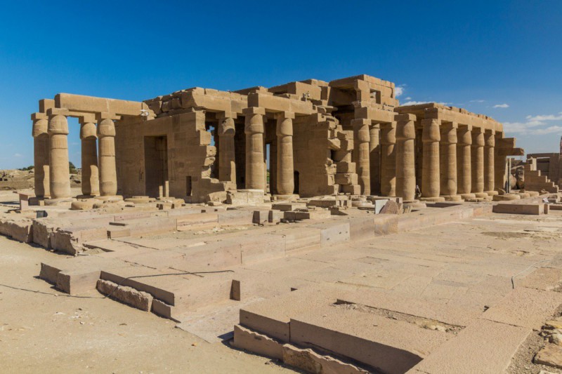 Chrám Ramesseum.