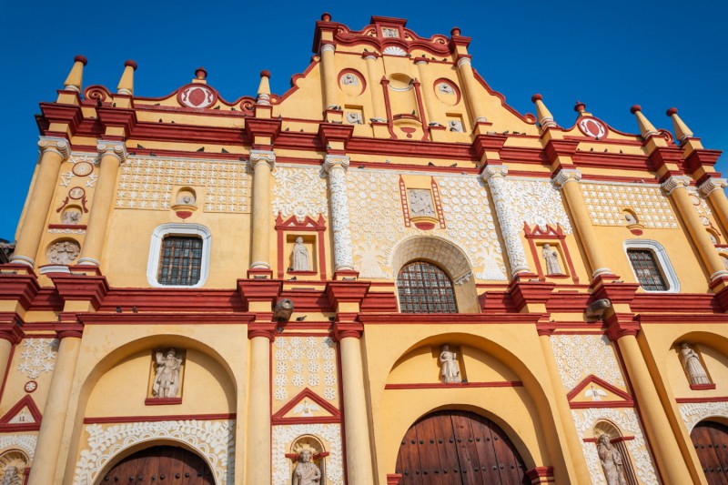 Katedrála ve San Cristobal de las Casas.