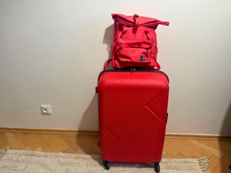 Sbalené kufry na dovolenou