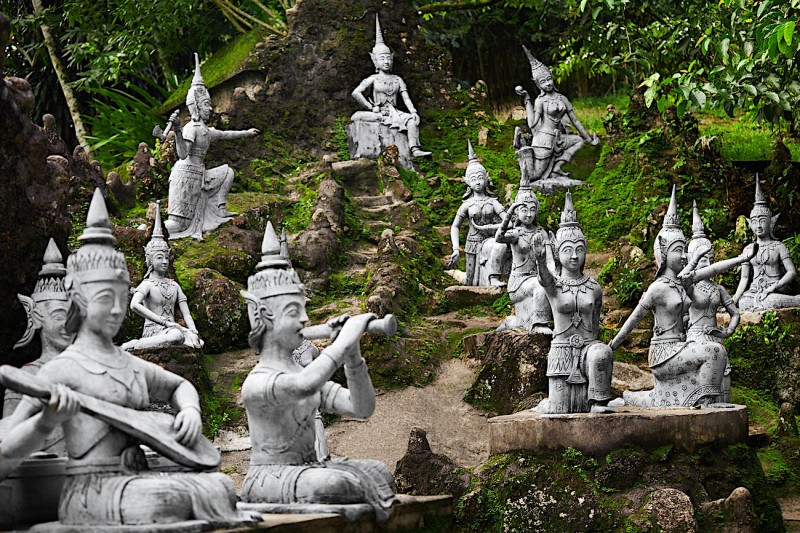 Secret Buddha Garden.