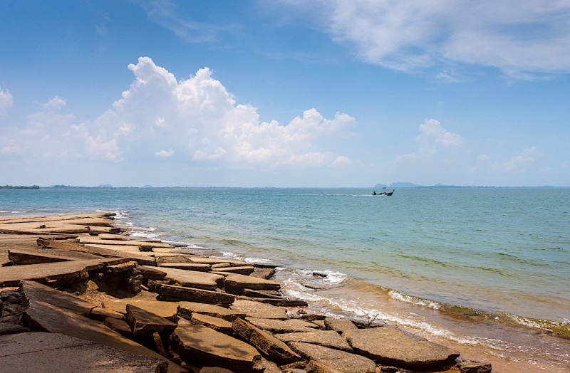 Shell beach, Krabi.