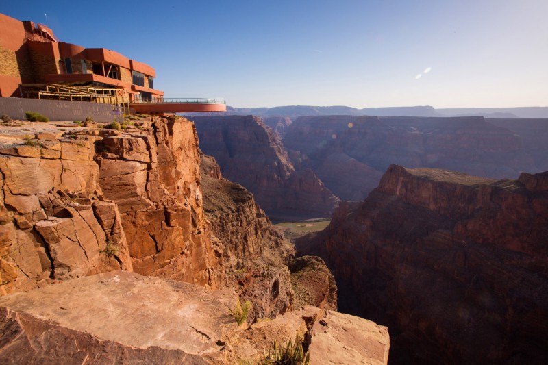 Sky walking, Grand Canyon.