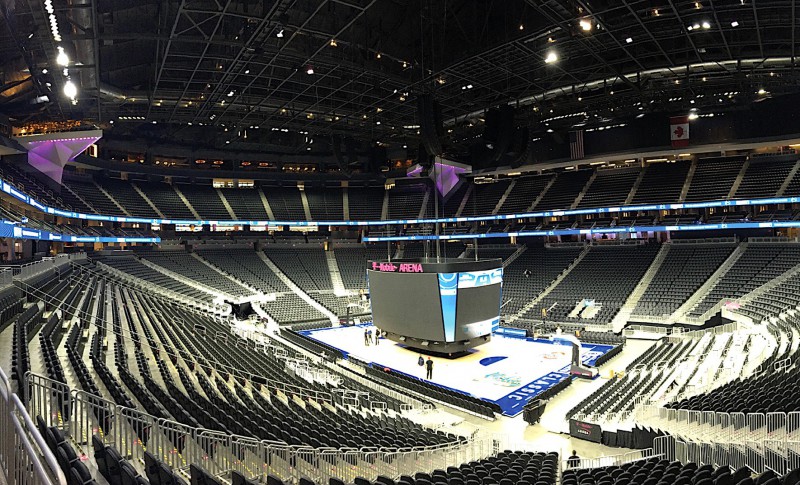 T-Mobile Arena v Las Vegas.