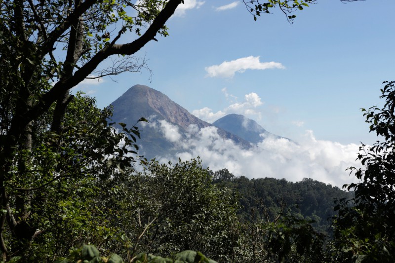 Sopka Tacaná.