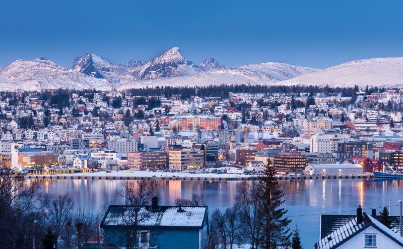 Město Tromsø.