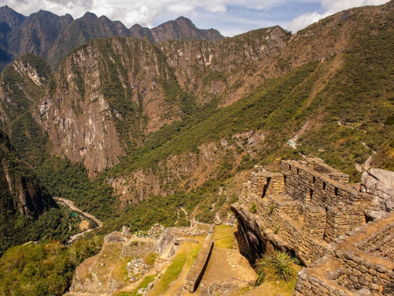 V údolí řeky Urubamba se nachází Aguas Calientes.