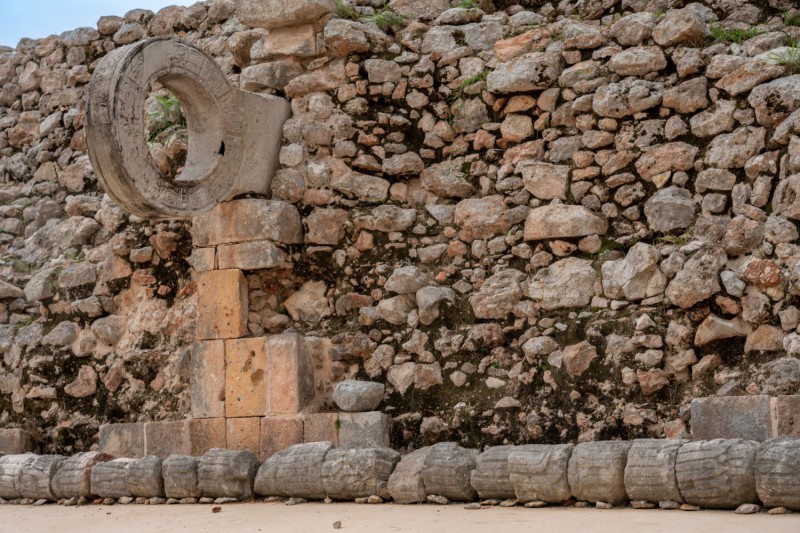 Uxmal - hřiště Pok Ta Pok.