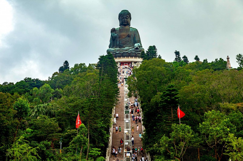 Velký Buddha, Hongkong.