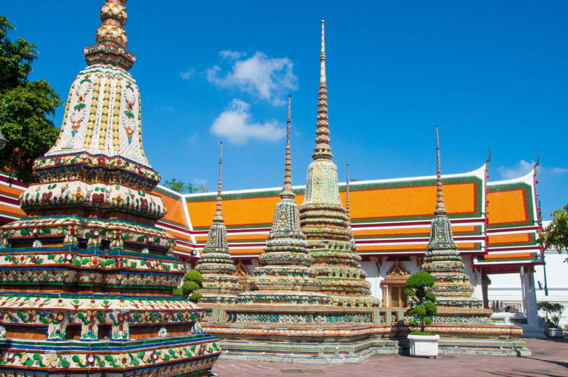 Budhistický chrám Wat Pho.