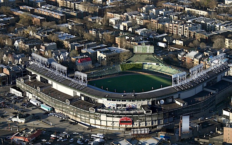 Wrigley Field.