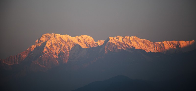 Východ slunce, Annapurna