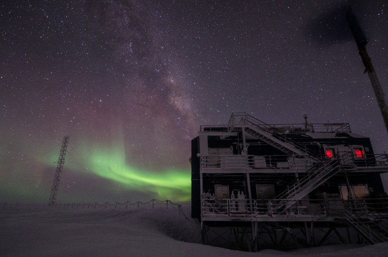 Atmospheric Research Observatory, Jižní pól, Antarktida.