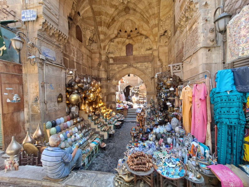 Bazar Khan el-Khalili.