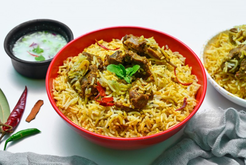 Biryani pilau.