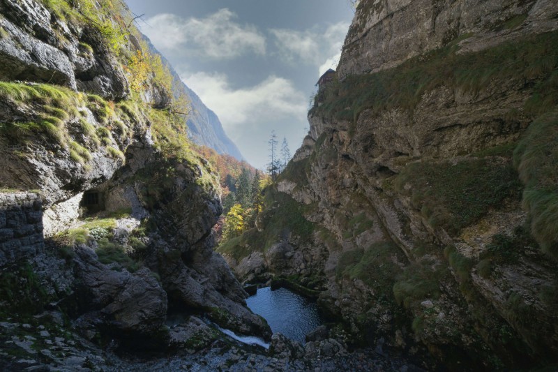 Bohinjské jezero.