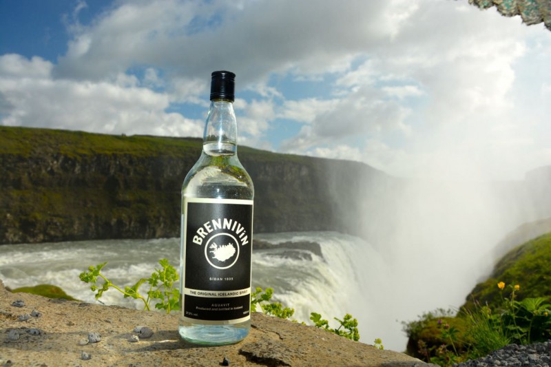 Islandské pivo a Brennivin