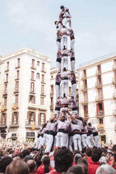 Lidská věž Castells