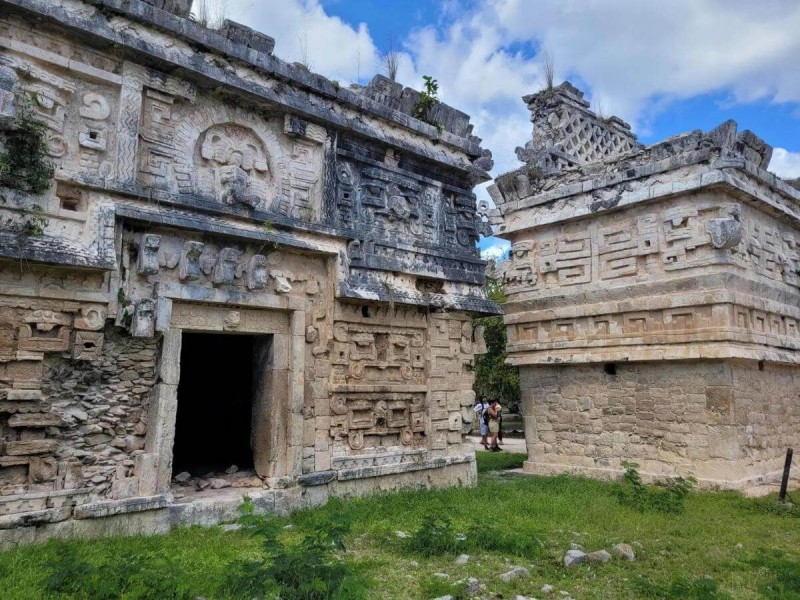 Domy kněží v Chichen Itzá