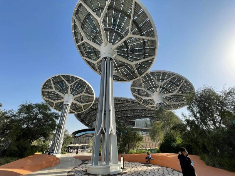 Pavilon Terra na Expo Dubaj 2020.