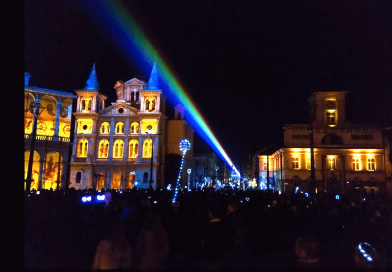 Festival světla v Lodž
