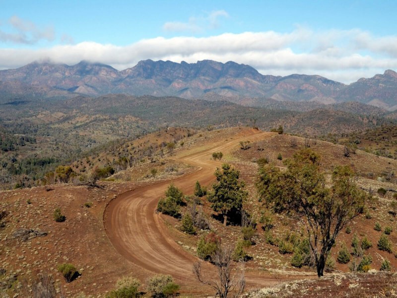 Národní park Flinders Ranges.