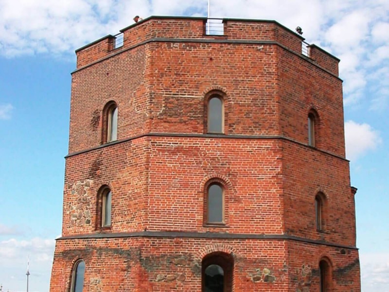 Gediminasův hrad.