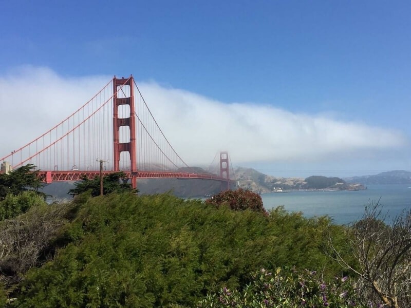 Golden Gate Bridge.