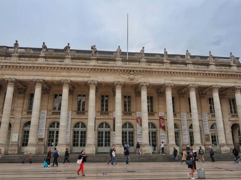 Grand Théatre de Bordeaux.