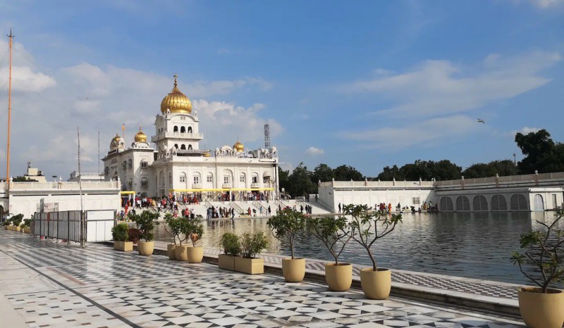 Sikhská gurudwara v Dillí.