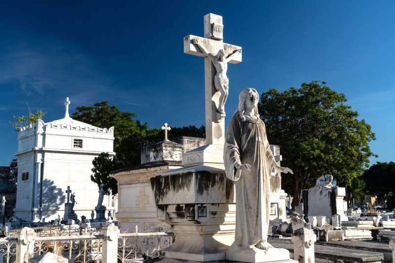Hlavní hřbitov v Havaně.