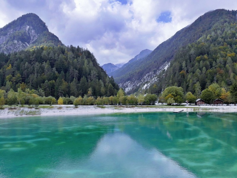 Kranjska Gora a jezero Jasna.