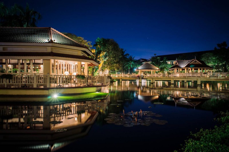 Luxusní hotel Sofitel Angkor Phokeethra Golf & Spa Resort.