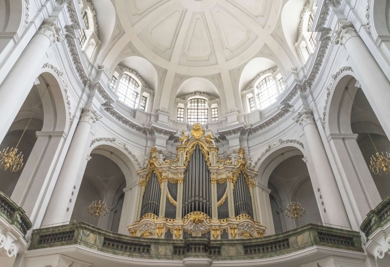 Organ v katedrále v Německu