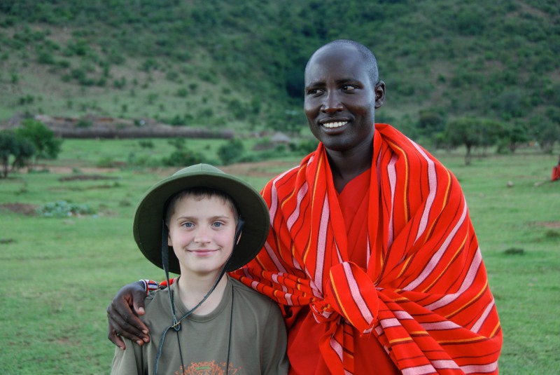 Keňa, kmen Masajů