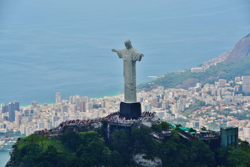 Kristus Spasitel a výhled na Rio de Janeiro