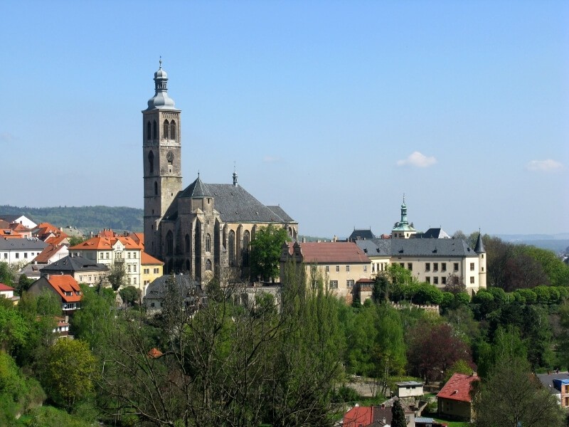 Kostel svatého Jakuba v Kutné Hoře.