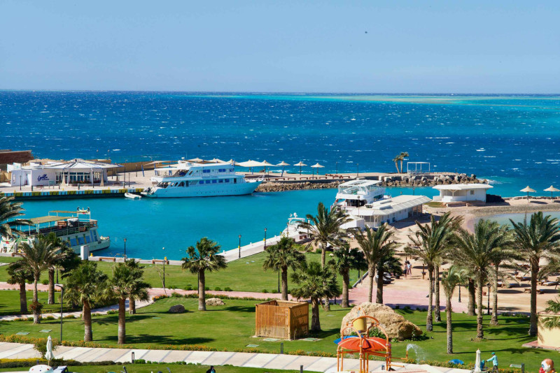 Relax v Hurghadě na pobřeží Rudého moře.