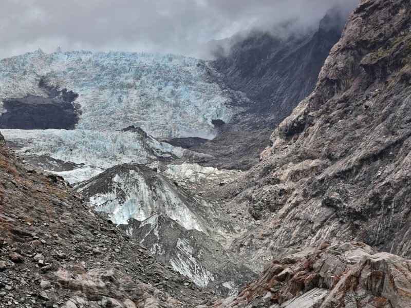 Ledovec Franz Josef.