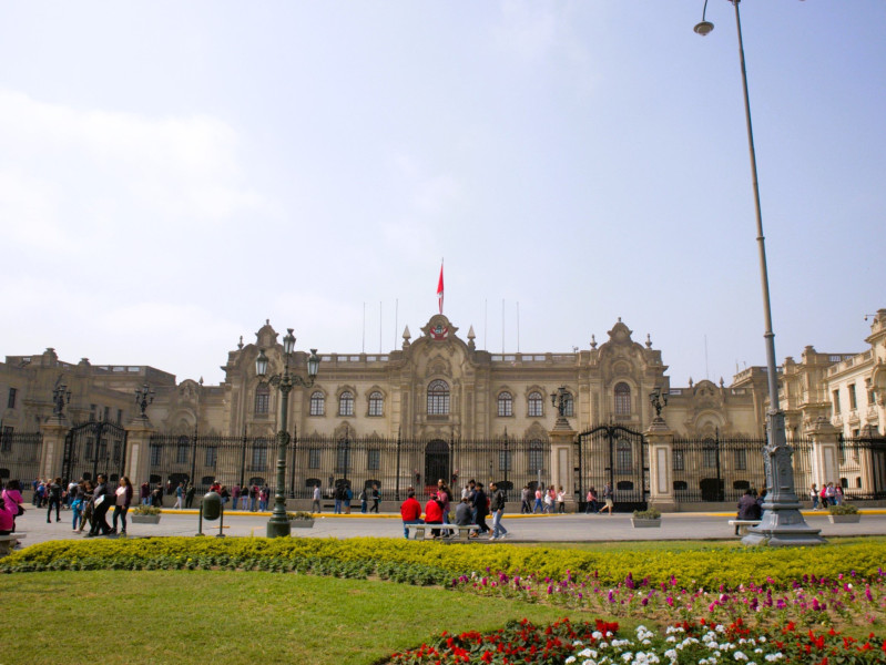 Prezidentský palác v Limě.