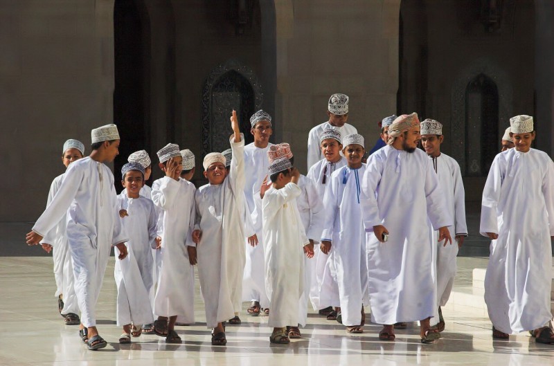 Lidé v Ománu.