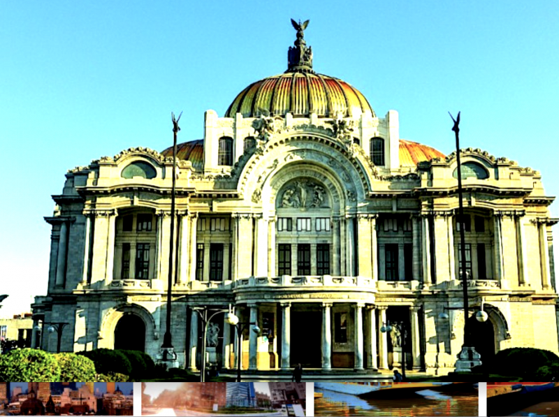 Palác umění – architektonický klenot a kulturní srdce Mexico City.