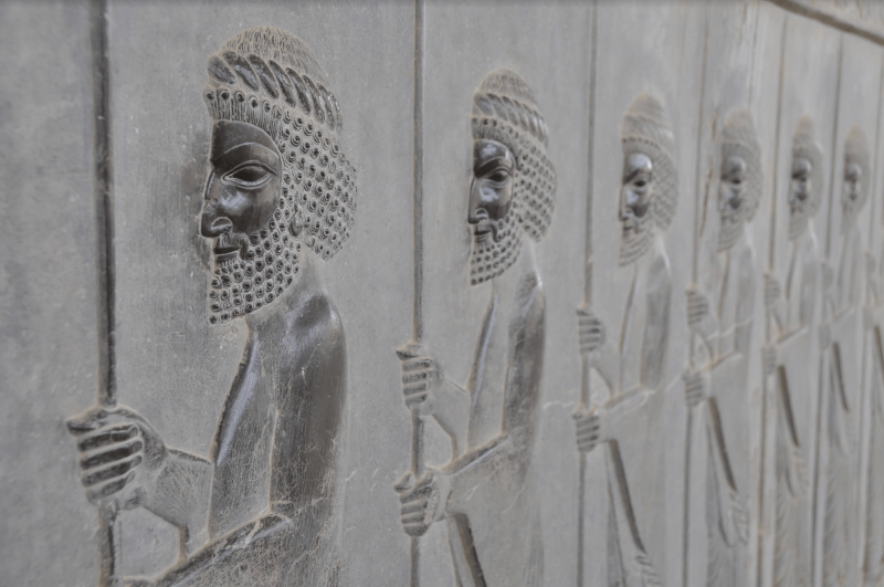 Reliéf Nesmrtelních v Persepolisu